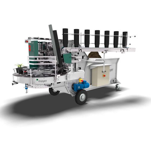 Автоматическая машина для наполнения цветочных горшков - TM 1010F - Mayer GmbH & Co. KG Maschinenbau und Verwaltung
