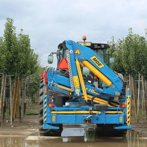 Лесопогрузчик для установки на трактор - 12000E4 - MDE Machinebouw bv - с манипулятором