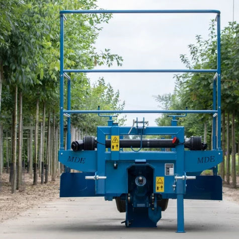 Посадочная машина для дерева - PM30 - MDE Machinebouw bv - автоматическая / 1 ряд / буксируемая