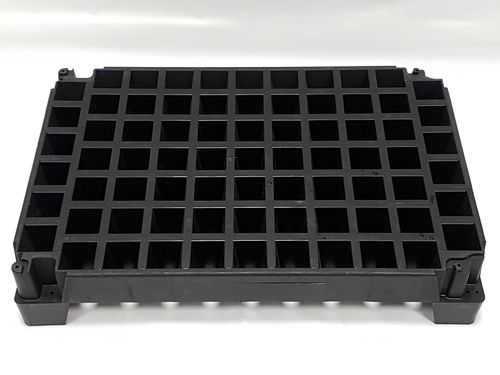 Поднос с ячейками из пластика - F 75 - SPID TRAYS - многоразовый / из перерабатываемых материалов / прямоугольный