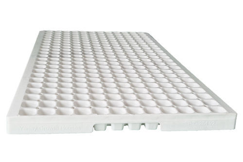 Поднос с ячейками из пластика - DANISH 264 V2 - SPID TRAYS - из перерабатываемых материалов / многоразовый / прямоугольный