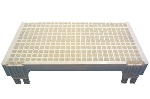 Поднос с ячейками из пластика - DANISH 288 - SPID TRAYS - из перерабатываемых материалов / многоразовый / прямоугольный