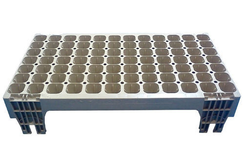 Поднос с ячейками из пластика - DANISH 84 - SPID TRAYS - из перерабатываемых материалов / многоразовый / прямоугольный