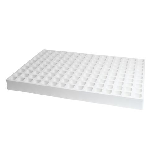 Поднос с ячейками из пластика - EURO 150 Alvéoles - SPID TRAYS - из перерабатываемых материалов / многоразовый / прямоугольный