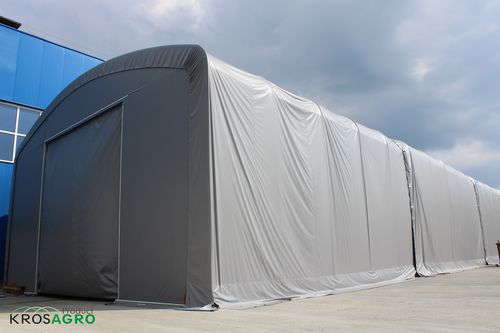 Складское помещение для семенных и зерновых культур - Halle de stockage - Krosagro - для сена / модульное / стальная конструкция