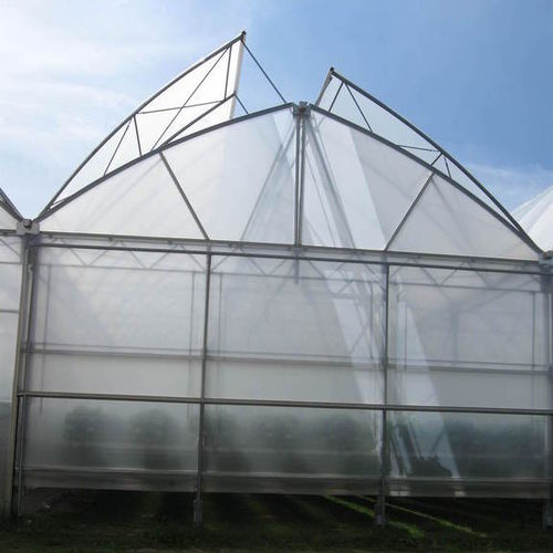 Однотуннельная теплица - VERMAKO GREEN HOUSES - из пластика / алюминиевая конструкция