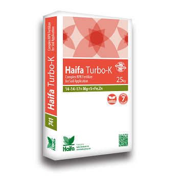 Минеральное удобрение - Turbo-K™  - Haifa North West Europe - NPK / с микроэлементами / богатое железом