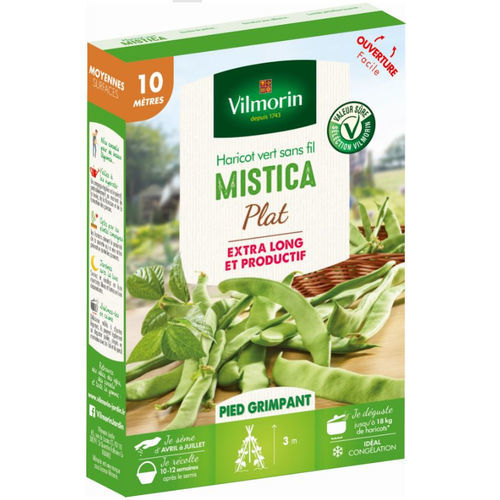 Раннее семена бобов - Mistica  - Vilmorin Jardin (Vilmorin Garden/ VDB) - вьющееся растение