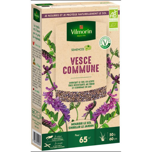 Растительный покров чина посевная - Vilmorin Jardin (Vilmorin Garden/ VDB) - для восстановления азота / для привлечения опылителей / биологически чистый