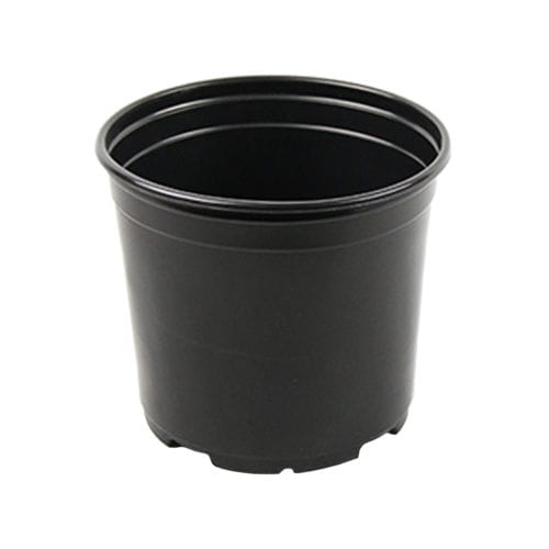 Горшок из пластика - RCP-525 - Ainong USA Corporation - круглый / черный / многоразовый