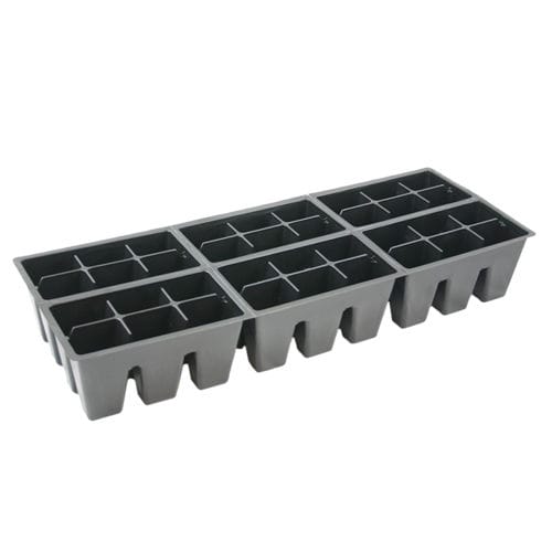 Поднос с ячейками из полистирола - L606 series - Ainong USA Corporation - многоразовый / прямоугольный / квадратный