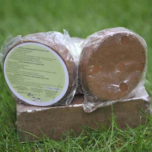 Субстрат растений кокосовый торф - Coir Discs - Fibredust LLC - кокосовое волокно / блоки земли / компактный