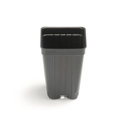 Горшок из пластика - 225P - Landmark Plastic - квадратный / черный