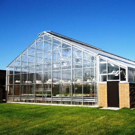 Теплица венло - SL Series - Ludy Greenhouse Manufacturing Corporation - экспериментальная / из стекла / с водосточным желобом