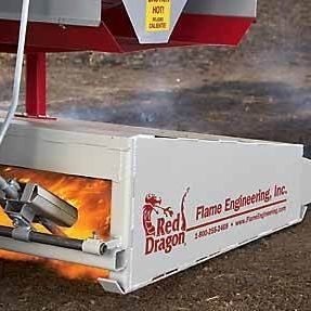 Установка для дезинфекции без химических продуктов - PL8750 - Flame Engineering, Inc. - с пламенем / для птичьего помета / для установки на трактор