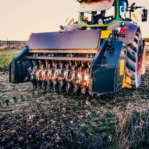 Навесной измельчитель пней - FTC SERIES - AGRI WORLD Srl - с приводным валом
