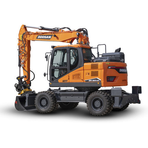 Гидравлический экскаватор - DX165WR-7 - DOOSAN INFRACORE CO. LTD - с лезвием