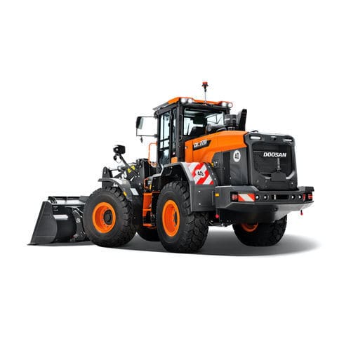 Колесный погрузчик - DL220-7 - DOOSAN INFRACORE CO. LTD - с кабиной / компактный