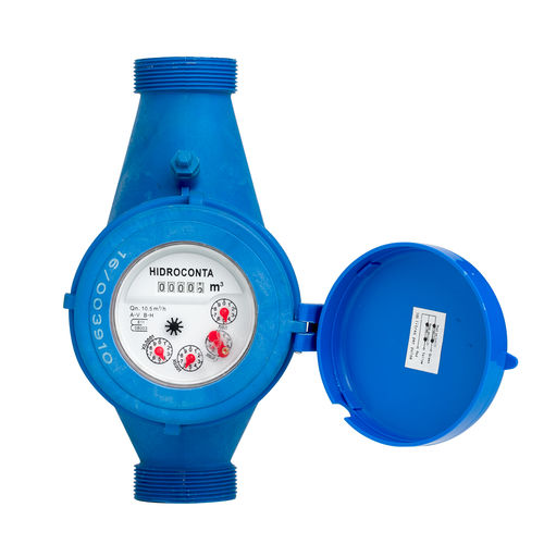 Счетчик воды со шкалой - Hidrojet plastic series - HIDROCONTA S.A. - аналоговый