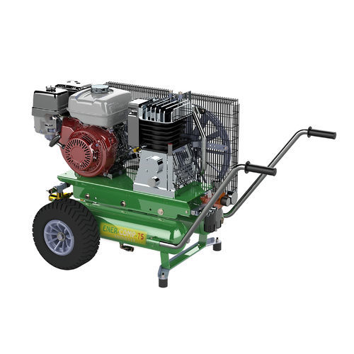 Воздушный компрессор - EnerComp 75 - MINELLI ELETTROMECCANICA - мобильный / с двигателем внутреннего сгорания