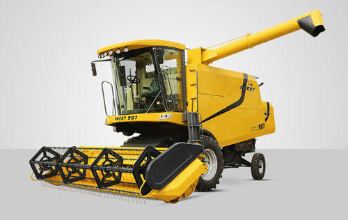 Зерноуборочный комбайн нового поколения - 987 - PREET TRACTORS PRIVATE LIMITED - с молотильным барабаном / клавишный / для зерен