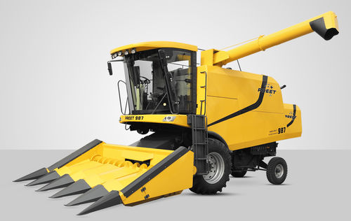 Зерноуборочный комбайн нового поколения - 987 - SPECIAL - PREET TRACTORS PRIVATE LIMITED - с молотильным барабаном / клавишный / для пшеницы