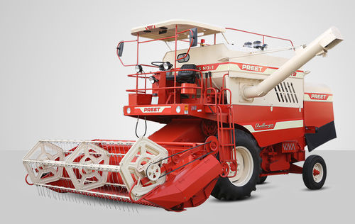 Зерноуборочный комбайн нового поколения - 849 - PREET TRACTORS PRIVATE LIMITED - с молотильным барабаном / клавишный / для зерен