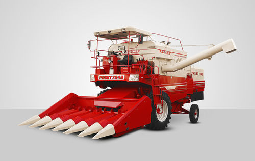 Зерноуборочный комбайн нового поколения - 7049 - PREET TRACTORS PRIVATE LIMITED - с молотильным барабаном / клавишный / для кукурузы