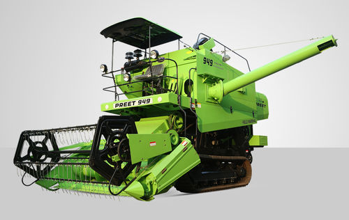 Зерноуборочный комбайн нового поколения - 949 - PREET TRACTORS PRIVATE LIMITED - с молотильным барабаном / клавишный / для зерен