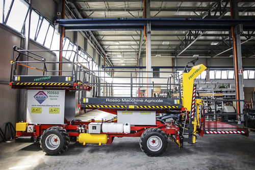 Тележка для сбора урожая для фруктового сада - Fruttolo Double - RMA ROSSO MACCHINE AGRICOLE Snc - самоходная