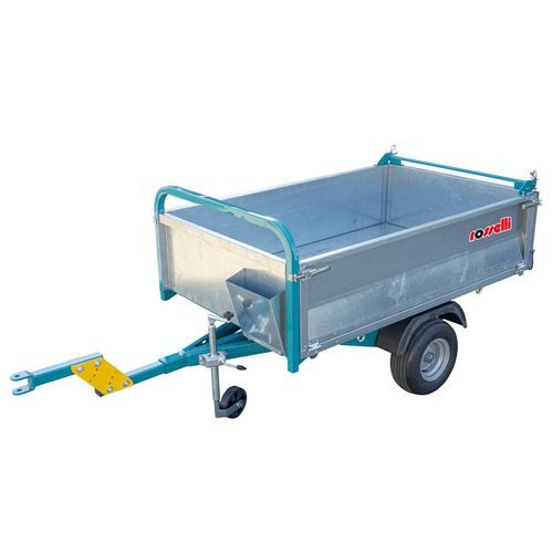 Прицеп-самосвал - Express 600 - ROSSELLI Snc Officine Meccaniche - двухосный / лесохозяйственный / 0 T...10 T