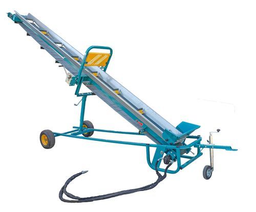 Конвейер для деревянных отходов - Skylift 250 - ROSSELLI Snc Officine Meccaniche - ленточный / мобильный / наклонный
