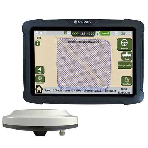 Полуавтоматическая система управления - STX-AG200 - STONEX Srl - с ручным управлением / GNSS / для трактора