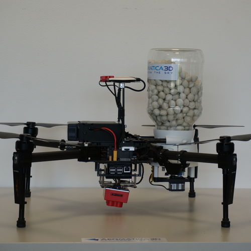 Сельскохозяйственный дрон вертолетного типа - BLY-A evo - Aermatica3D srl (AERMATICA3D) - квадрокоптер / для точного земледелия