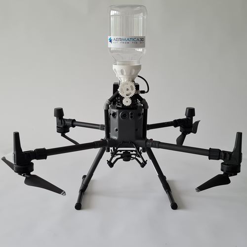 Сельскохозяйственный дрон вертолетного типа - P-KIT - Aermatica3D srl (AERMATICA3D) - квадрокоптер / для точного земледелия