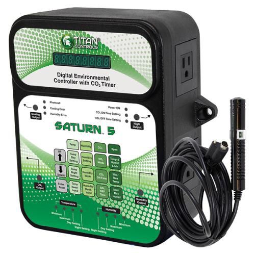 Климатический контроллер для теплицы - Saturn® 5 - Titan Controls - для измерения температуры / влажности / для CO2