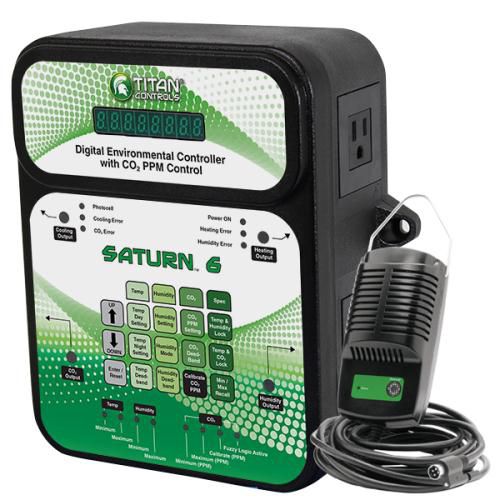 Климатический контроллер для теплицы - Saturn® 6 - Titan Controls - для измерения температуры / влажности / для CO2