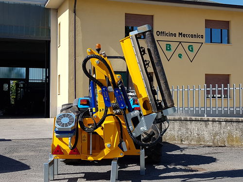 Навесной мульчер - Trinciatrice per interfilare posteriore modello BGP GREEN P - OFFICINA MECCANICA B E G SRL - заднего монтажа / с ножами / для фруктового сада