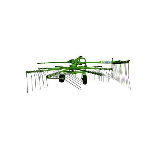 Ротационный валкообразователь - AMROTOR - Agrimerin Agricultural Machinery - с боковой выгрузкой / с одним винтом
