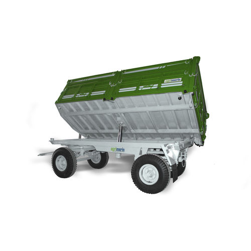 Прицеп с откидным бортом - T-3 - Agrimerin Agricultural Machinery - опрокидной / двухосный / сельскохозяйственный
