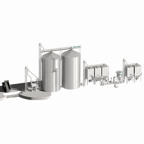 Установка для производства продуктов с молотковой дробилкой - WIDOMIX - Buschhoff GmbH & Co.