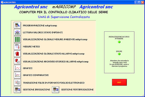 Программное обеспечение для управления - Agricontrol - сельскохозяйственное / для теплицы