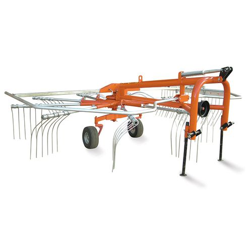 Ротационный валкообразователь - Agrozenit Farm Equipment - с боковой выгрузкой / с одним винтом