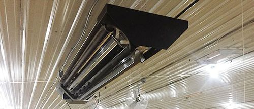 Электрический воздухонагреватель - AV2 Series  - CUMBERLAND - газовый / подвесной / для курятников