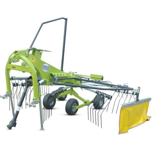 Ротационный валкообразователь - Kartar Agro Industries (p) Ltd. - с центральной выгрузкой / с одним винтом
