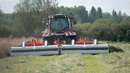 Ленточный валкообразователь - RESPIRO R6 rd, R7 rd - Reiter Innovative Technology - с боковой выгрузкой