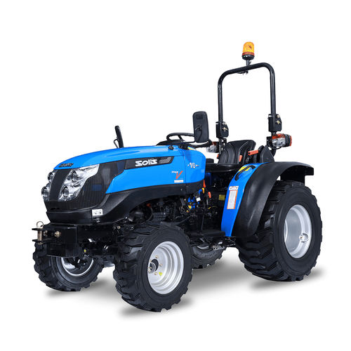 Мини-трактор - S 16 - Solis Tractors - с ROPS / сцепка на три точки / 4 роликоподшипника с приводным валом