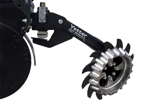 Выпуклый круговой предплужник - TWIN - Yetter Manufacturing - волнистый / для инструментов для обработки почвы / универсальный