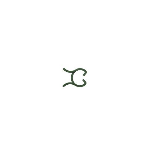 Клипса для поддержки растений из полипропилена - 300163VR - Simonetti Adamo S.R.L.