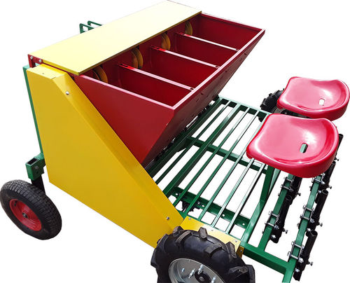 Посадочная машина для чеснока - AGRODEALER - автоматическая / 4 ряда / буксируемая